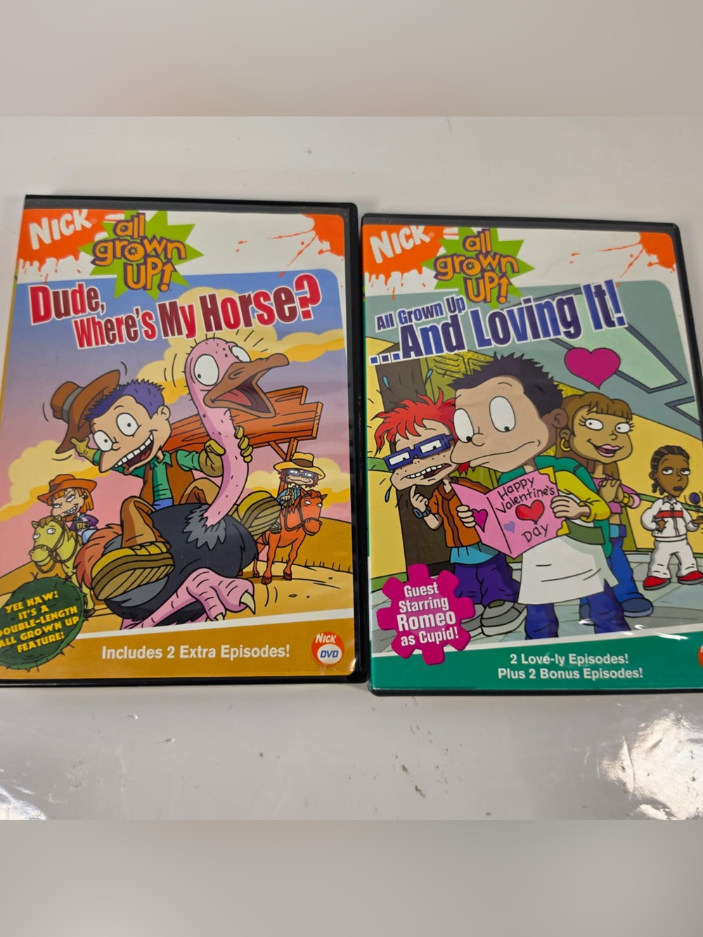 Nickelodeon Rugrats All Grown Up DVD Lot of 2